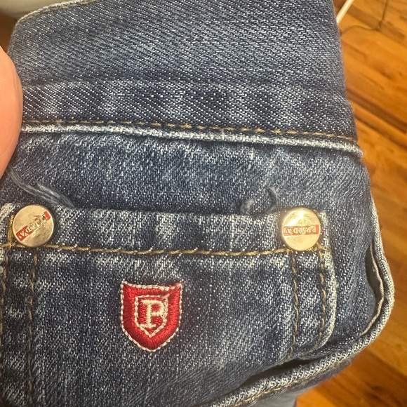 Prada jeans practicaly new with a tie dye detail in the back - Picture 2 of 11